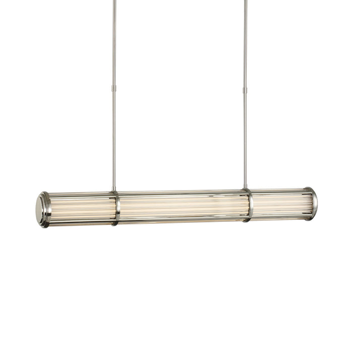 Perren LED Linear Chandelier in Detail.