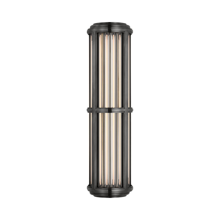 Perren Outdoor LED Wall Light in Bronze/Glass Rods (Medium).