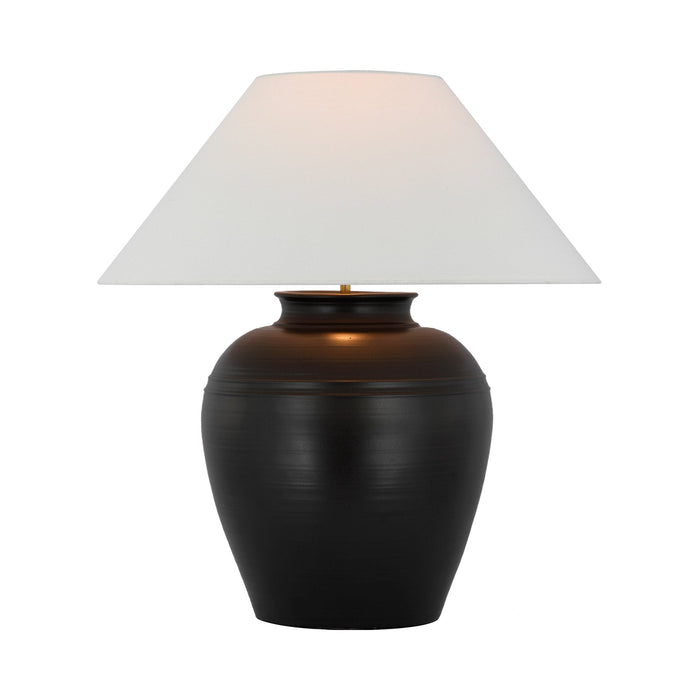 Prado Table Lamp in Matte Black.