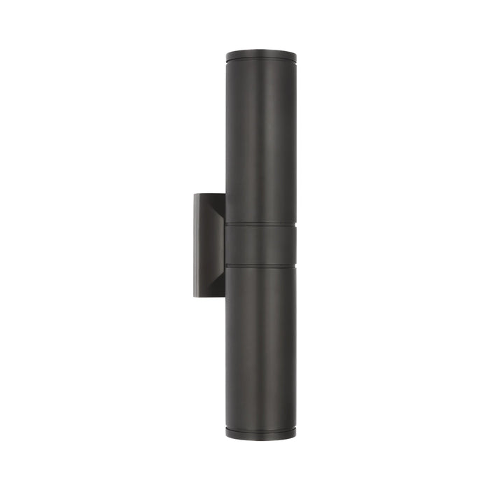 Provo Outdoor LED Wall Light in Matte Black (20-Inch).