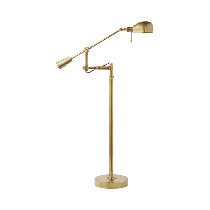 RL '67 Floor Lamp in Natural Brass.