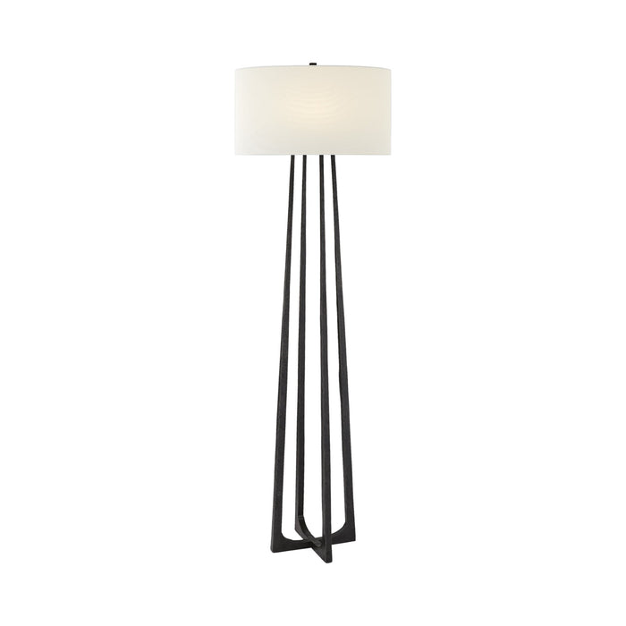 Scala Floor Lamp in Aged Iron.