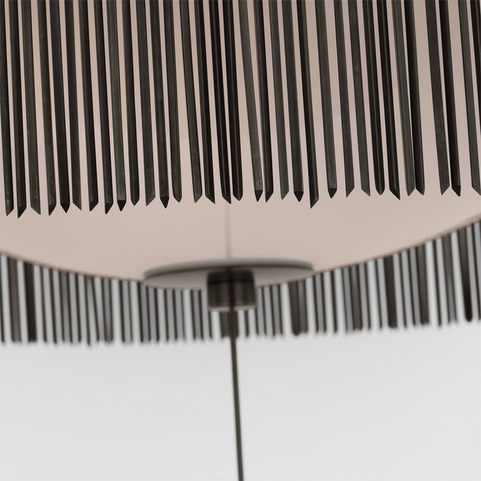 Sutton Flush Mount Ceiling Light in Detail.