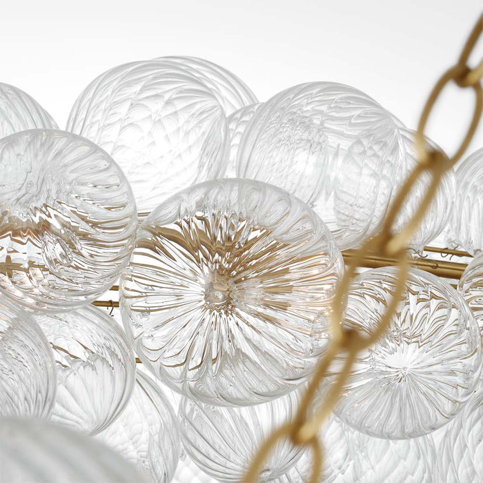 Talia Ring Chandelier in Detail.