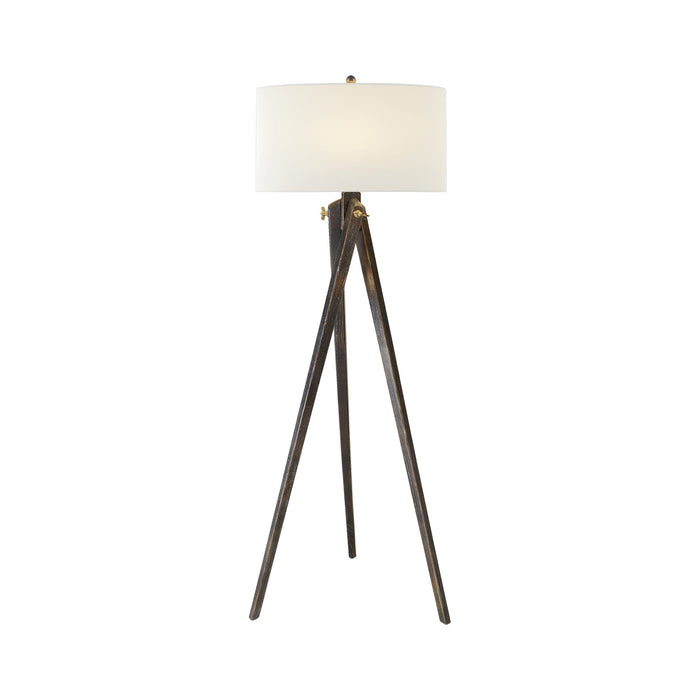 Tripod Floor Lamp in Tudor Brown Stain.