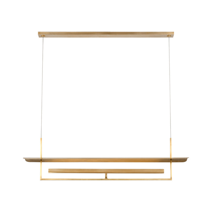 Tristan LED Linear Chandelier in Detail.