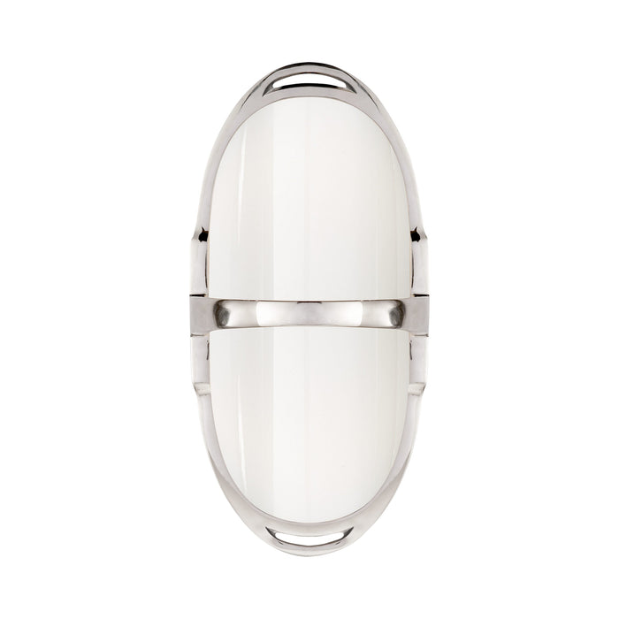 Westbury Bath Wall Light in Polished Nickel.