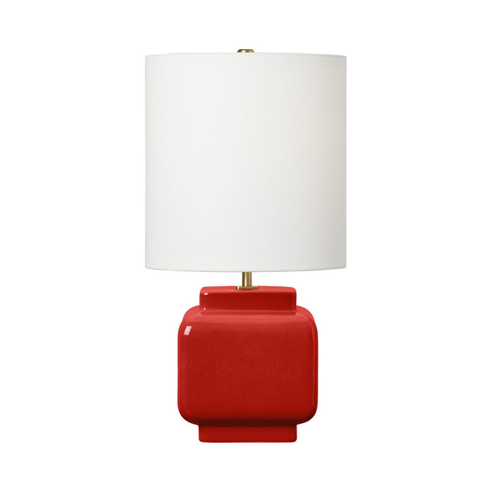 Anderson Table Lamp in Lucent Red (Medium).