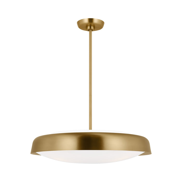 Draper Pendant Light in Burnished Brass (Extra Large).