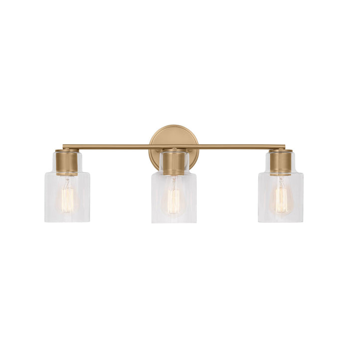 Sayward Bath Vanity Light in Satin Brass (3-Light).