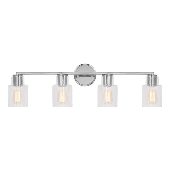 Sayward Bath Vanity Light in Chrome (4-Light).