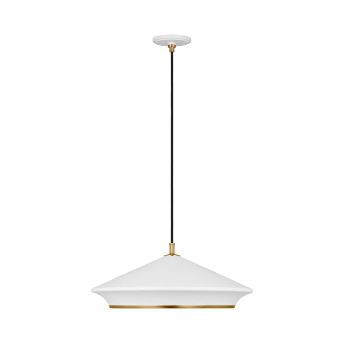 Stanza Pendant Light in Matte White (Grand).