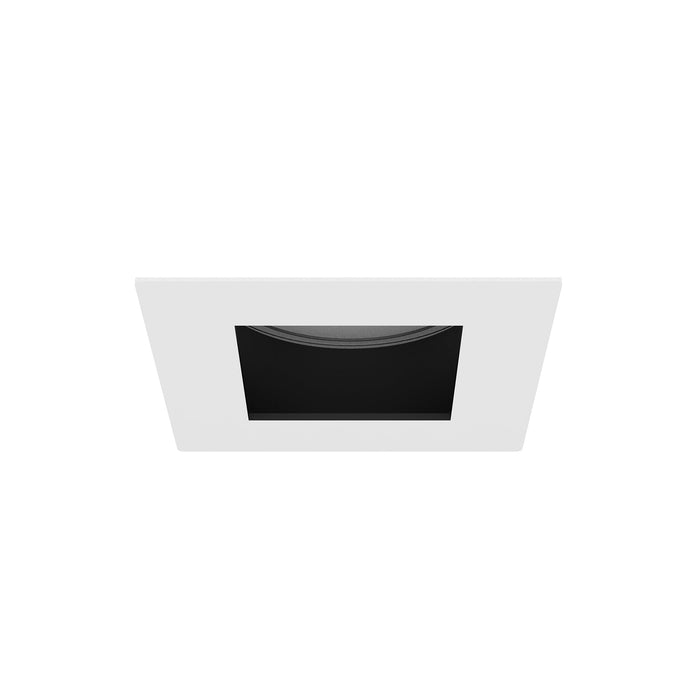 Aether Atomic Square Pinhole Recessed Light in White.