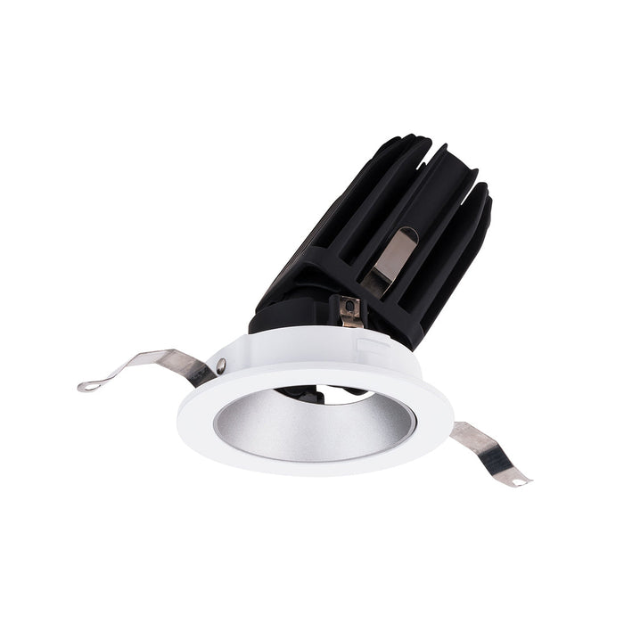 FQ 2" Round Adjustable LED Recessed Light in Haze/White (Adjustable Trim).