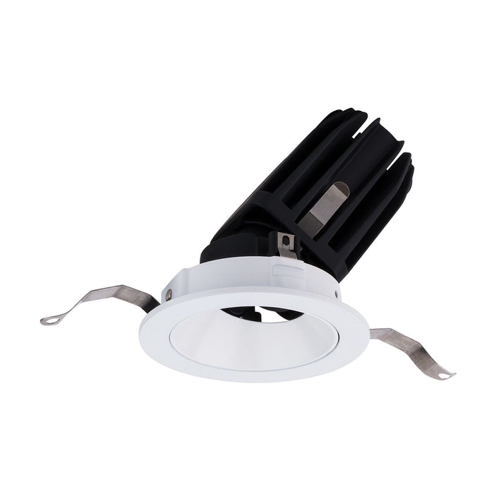 FQ 2" Round Adjustable LED Recessed Light in White (Adjustable Trim).