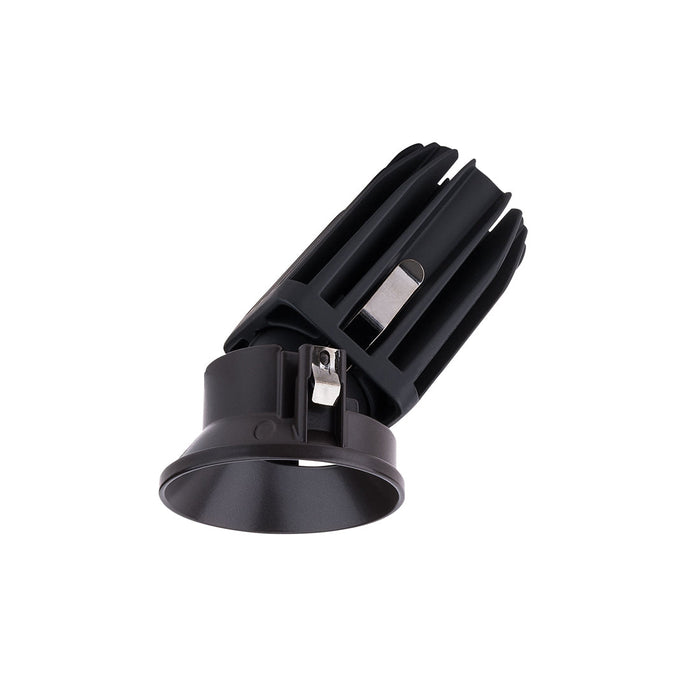 FQ 2" Round Adjustable LED Recessed Light in Dark Bronze (Adjustable Trimless).