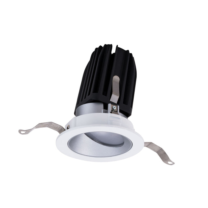 FQ 2" Round Adjustable LED Recessed Light in Haze/White (Wall Wash Trim).