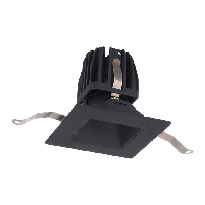 FQ 2" Shallow Square LED Downlight Recessed Light in Black (Downlight Trim).