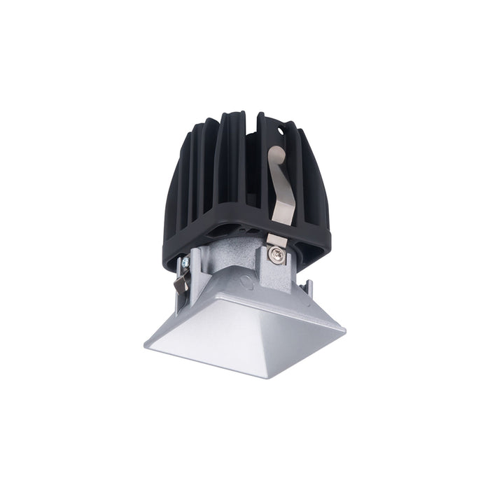 FQ 2" Shallow Square LED Downlight Recessed Light in Haze/White (Downlight Trimless).