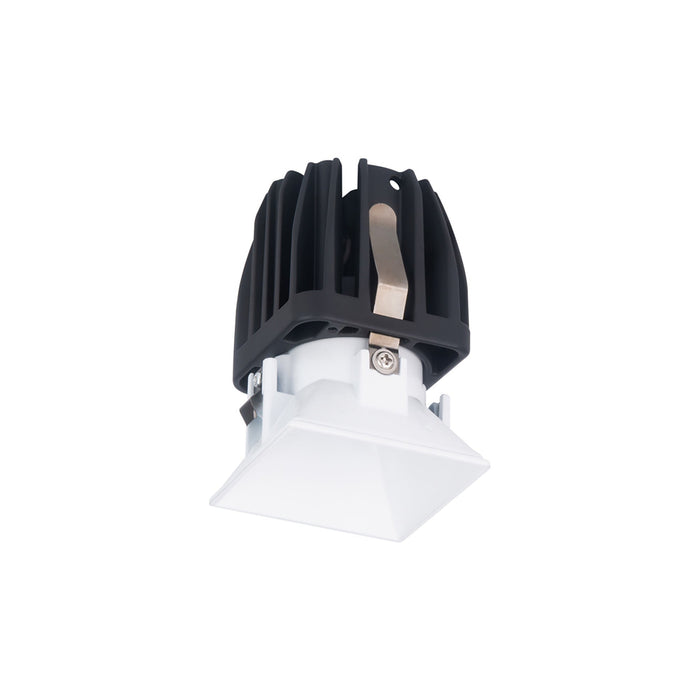 FQ 2" Shallow Square LED Downlight Recessed Light in White (Downlight Trimless).