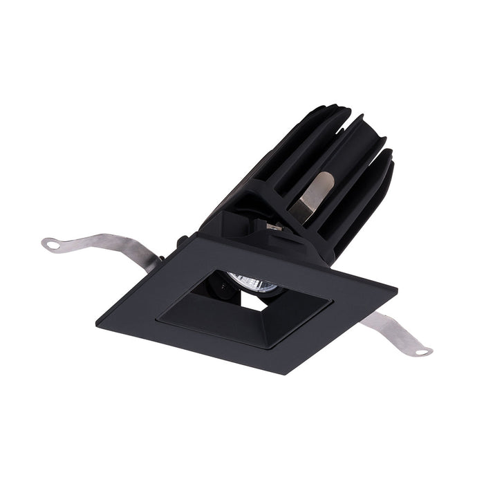 FQ 2" Square Adjustable LED Recessed Light in Black (Adjustable Trim).