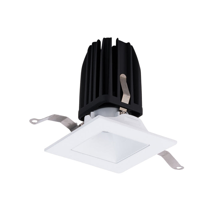 FQ 2" Square Adjustable LED Recessed Light in White (Downlight Trim).