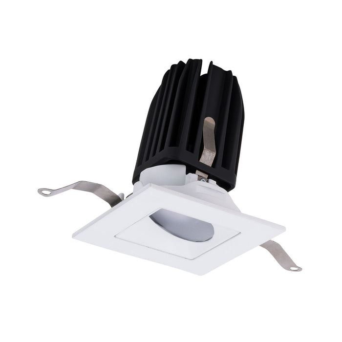 FQ 2" Square Wall Wash LED Recessed Light in White (Wall Wash Trim).