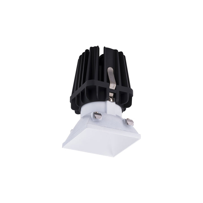 FQ 4" Square Downlight LED Recessed Light in White (Downlight Trimless).