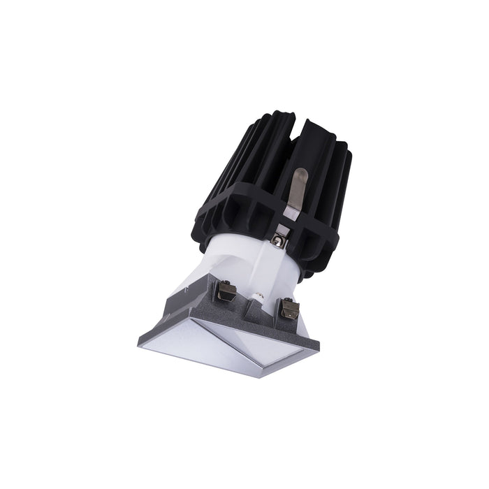 FQ 4" Square Wall Wash LED Recessed Light in Haze/White (Wall Wash Trimless).
