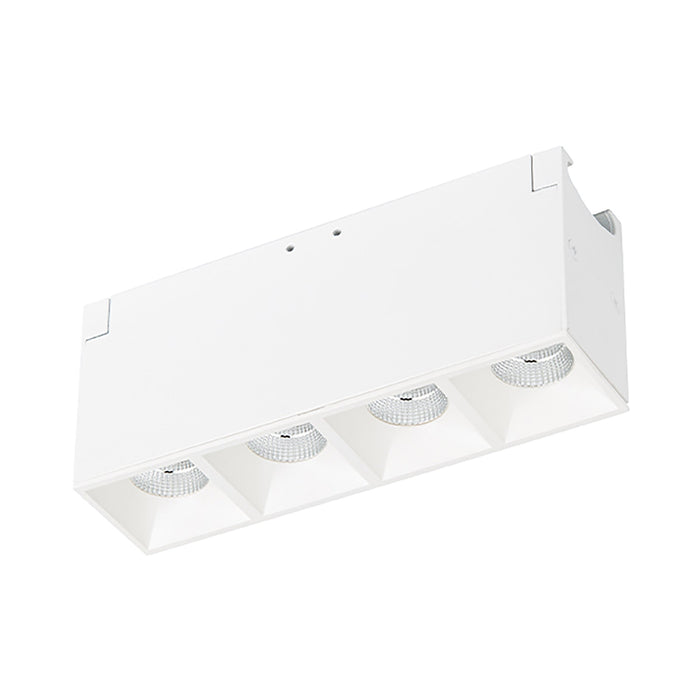 Multi Stealth Trimless LED Downlight in White.