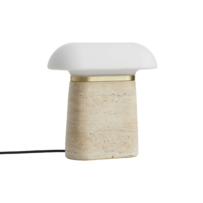 Nova Table Lamp in Ivory.