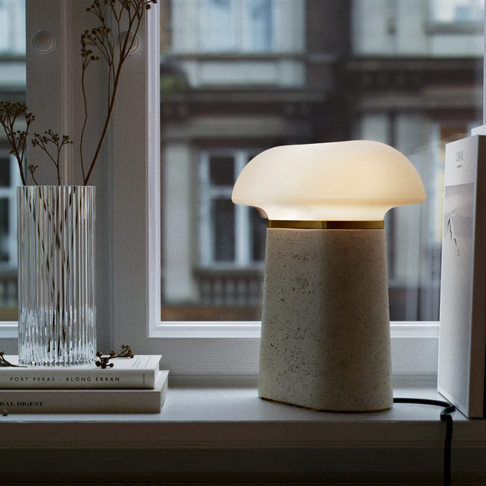 Nova Table Lamp in living room.