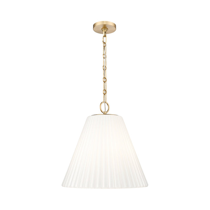 Alaric Pendant Light in Modern Gold (18-Inch).