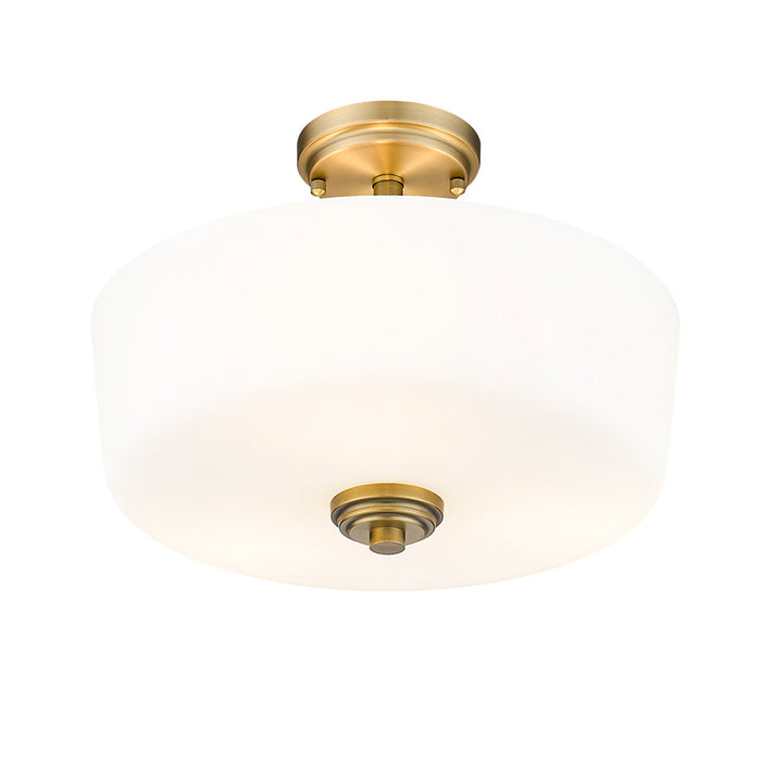 Arlington Semi Flush Mount Ceiling Light in Detail.