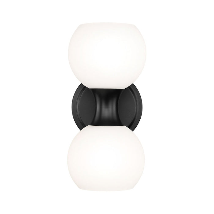 Artemis Wall Light in Matte Black.