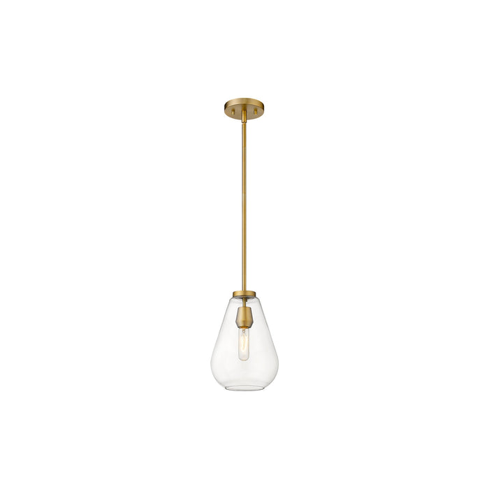 Ayra Pendant Light in Olde Brass (Small).