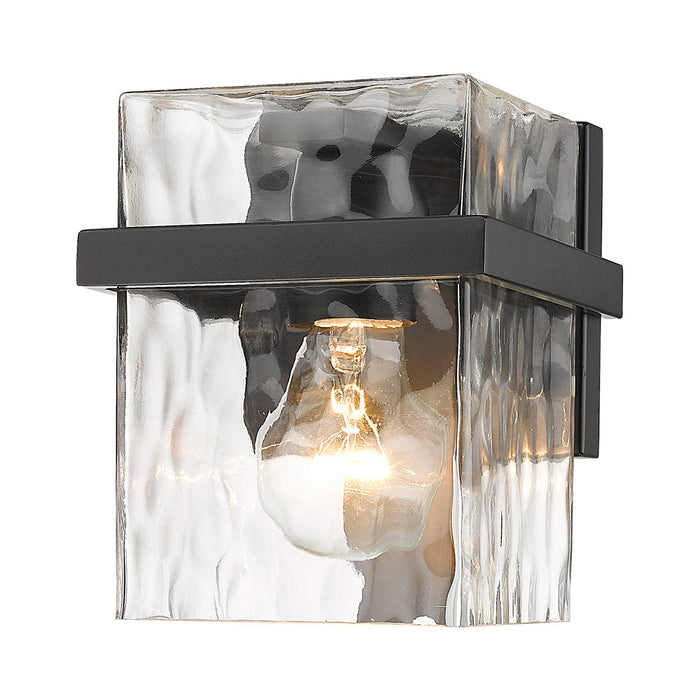 Bennington Bath Wall Light in Matte Black.