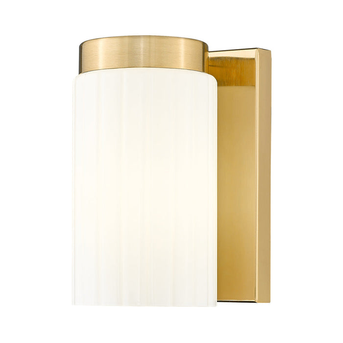 Burk Bath Wall Light in Luxe Gold.