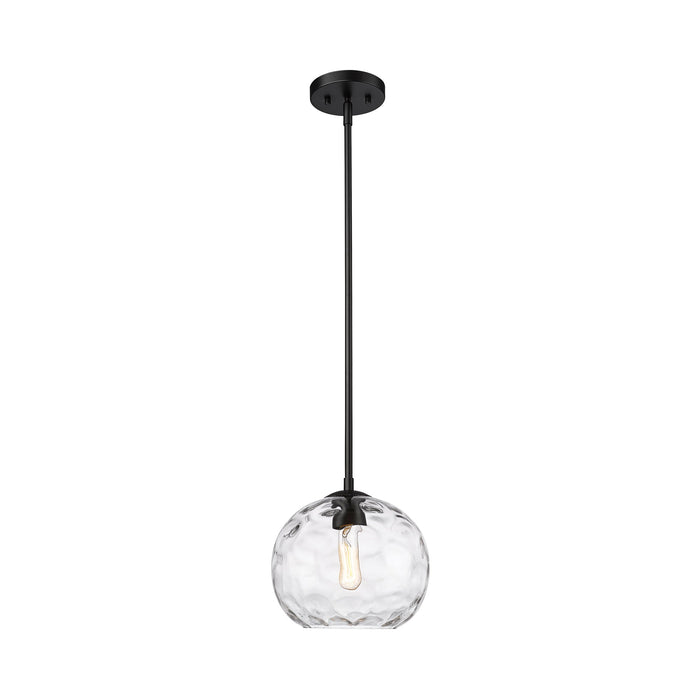 Chloe Pendant Light in Matte Black (Round).