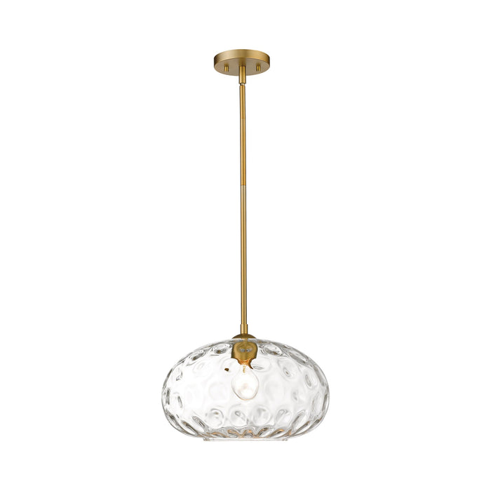 Chloe Pendant Light in Olde Brass (Oval).