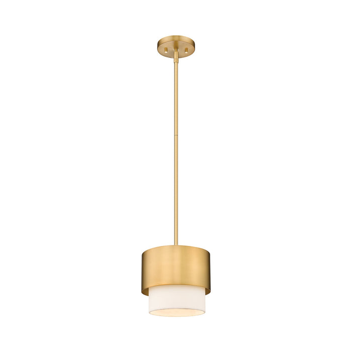 Counterpoint Pendant Light in Modern Gold (7.25-Inch).