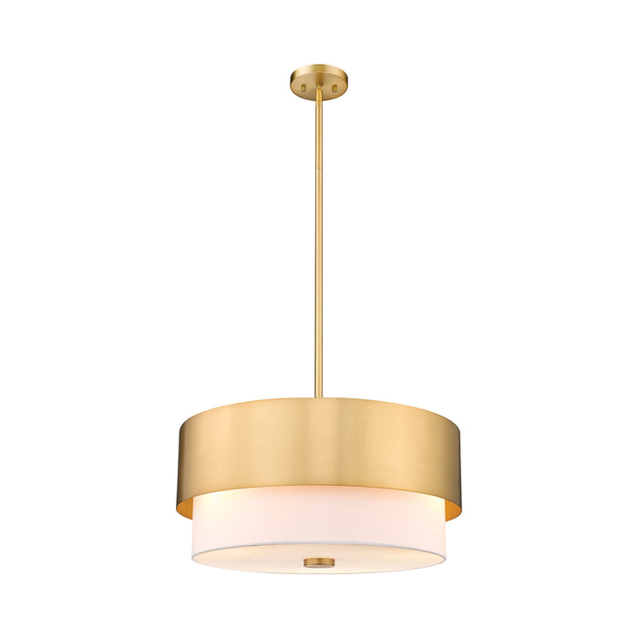 Counterpoint Pendant Light in Modern Gold (18-Inch).