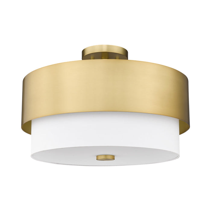 Counterpoint Semi Flush Mount Ceiling Light in Detail.