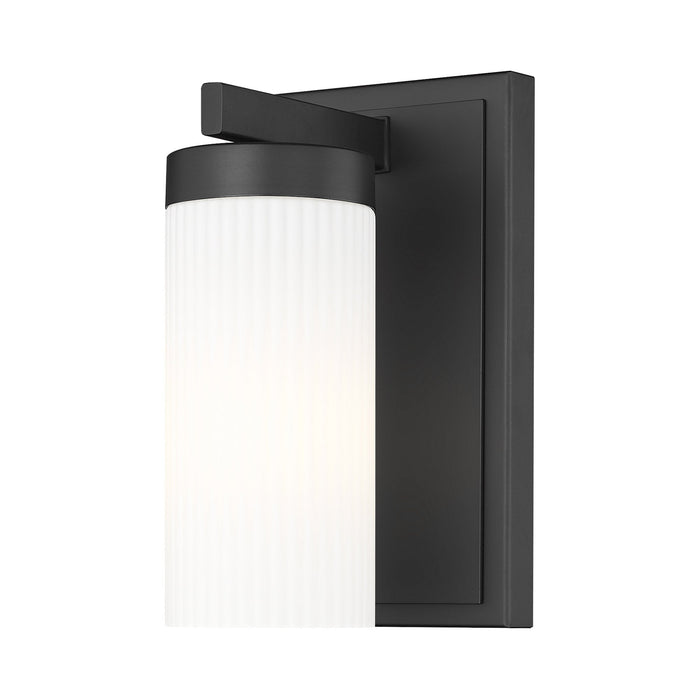 Danica Bath Wall Light in Matte Black.