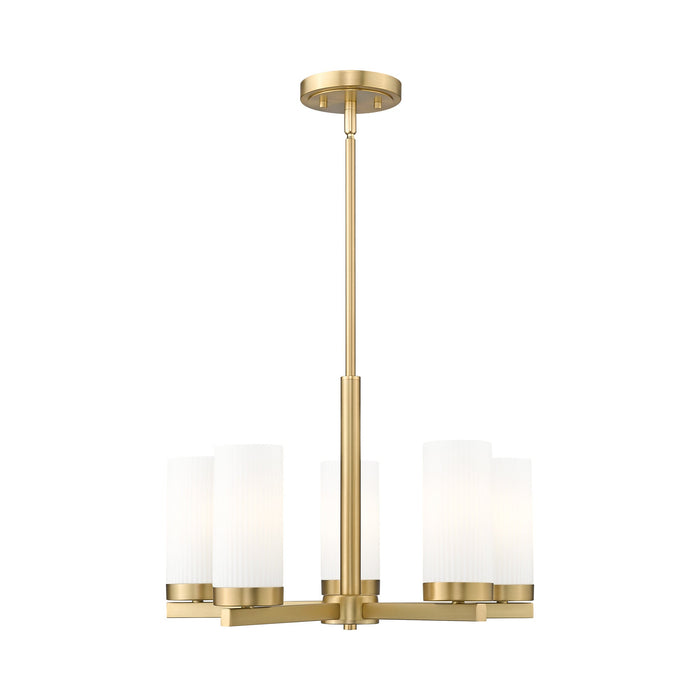 Danica Chandelier in Modern Gold (5-Light).