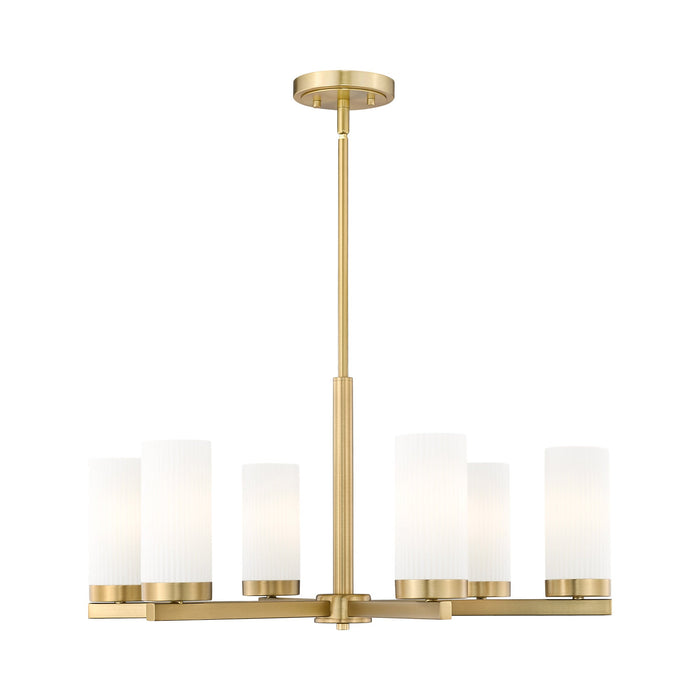 Danica Chandelier in Modern Gold (6-Light).