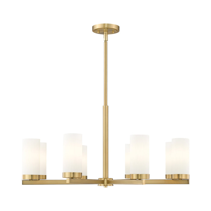 Danica Chandelier in Modern Gold (8-Light).