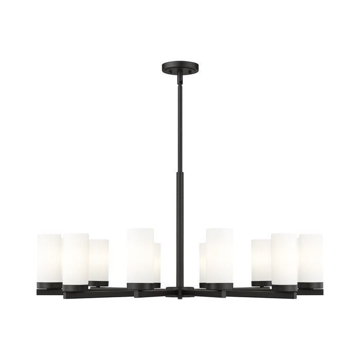 Danica Chandelier in Matte Black (12-Light).