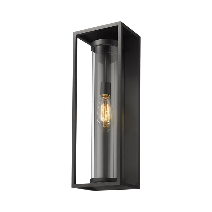 Dunbroch Outdoor Wall Light in Black (Large).