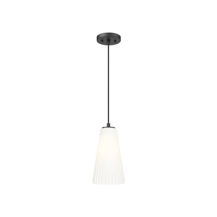 Farrell Pendant Light in Matte Black (Rod Not Included/11-Inch).